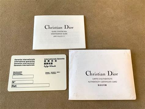 dior authenticity card 2022|Dior bags authenticity check.